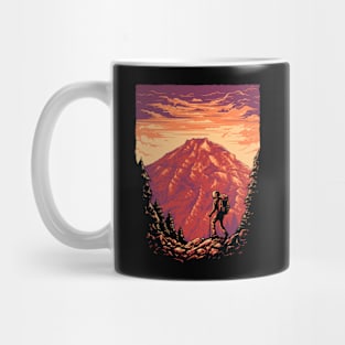 Hiking Landscape  Hiking tshirt Mug